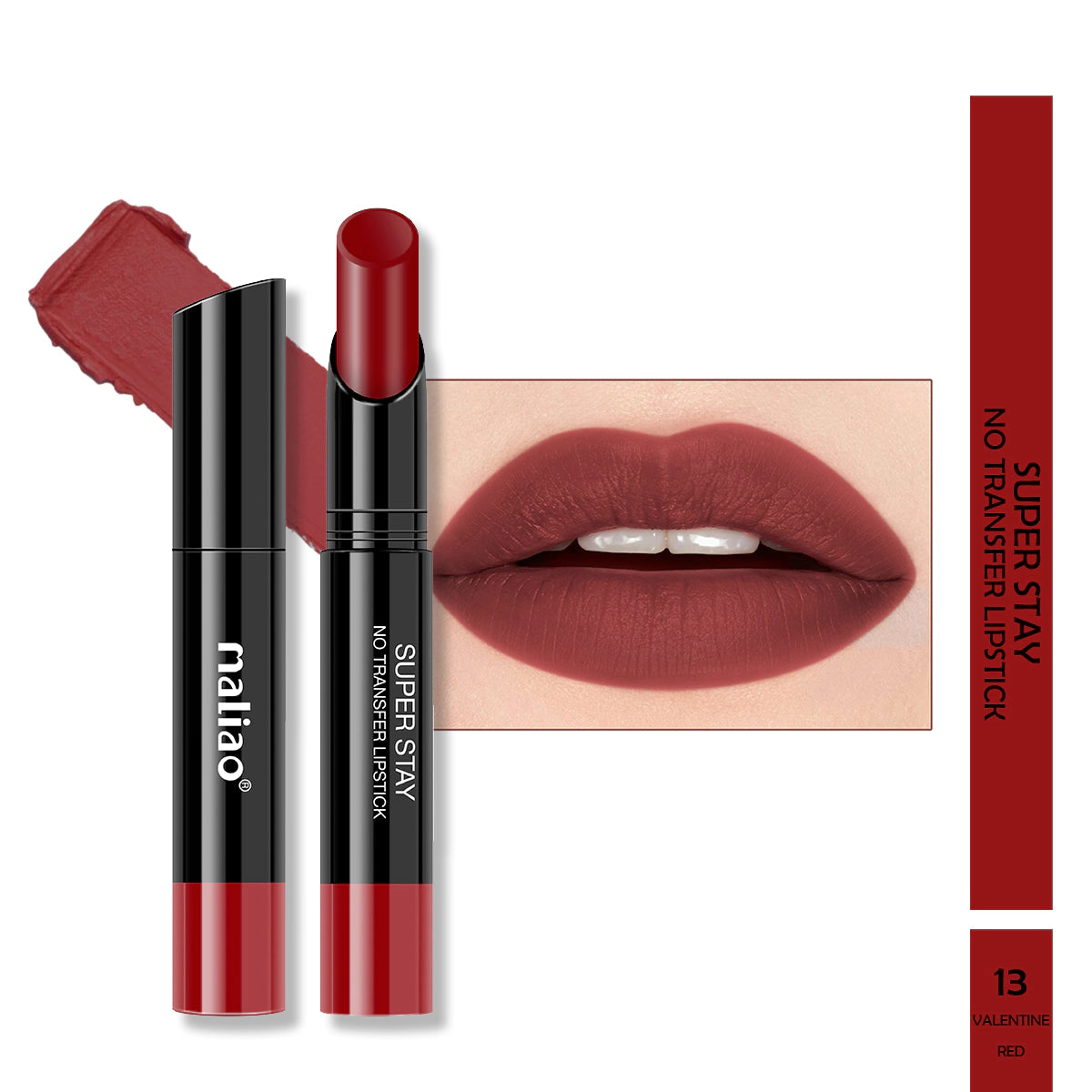 Maliao Super Stay No Transfer Lipstick - Unwavering Elegance Lip